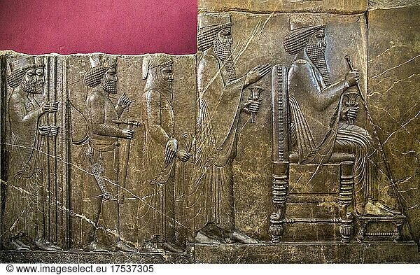 Achaemenid Relief Of Darius The Great