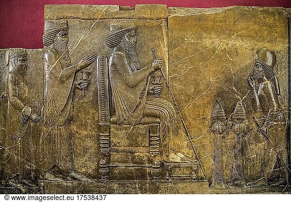 Achaemenid Relief Of Darius The Great<span class=