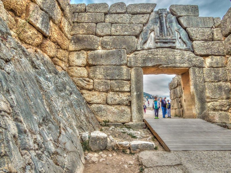 Aegean Cyclopean Masonry Examples
