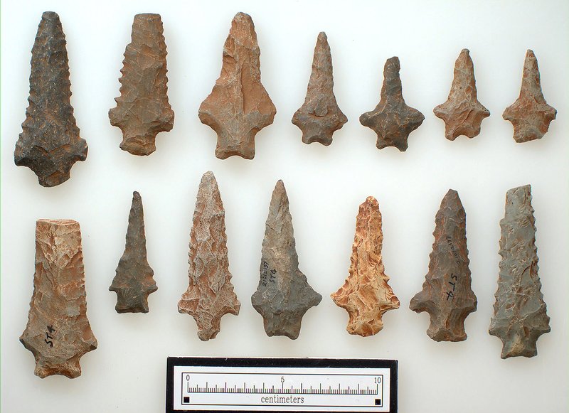 Ancient Achaean Spear Points