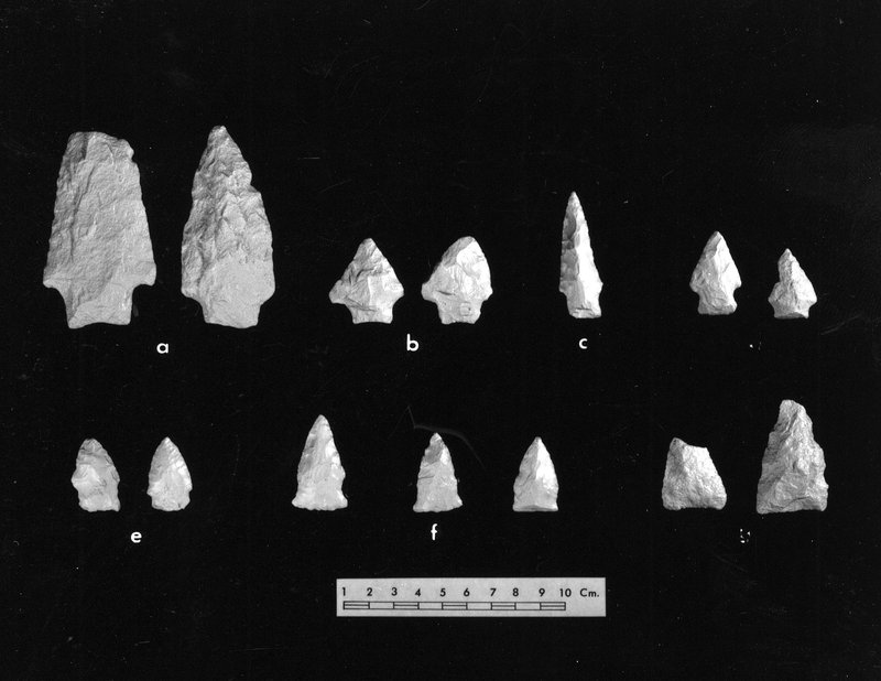 Ancient Achaean Spear Points