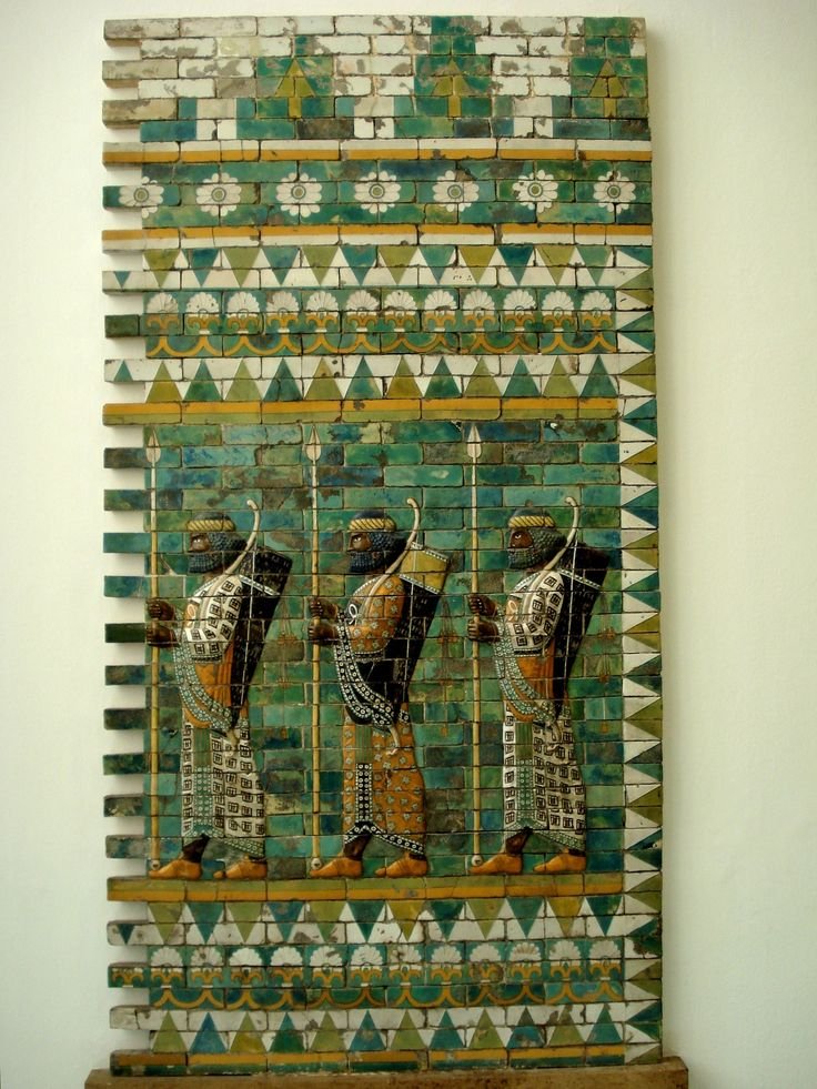 Ancient Achaemenid Archers Relief