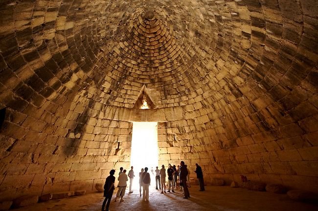 Ancient Aegean Beehive Tomb (Tholos)
