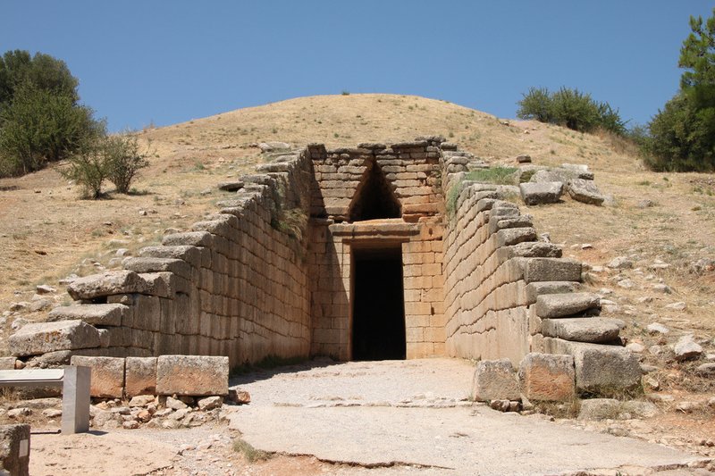 Ancient Aegean Beehive Tomb (Tholos)