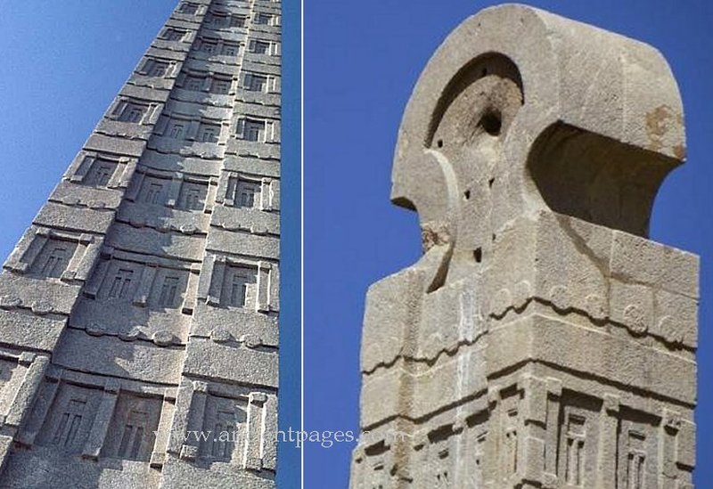 Ancient Aksumite Obelisks In Ethiopia