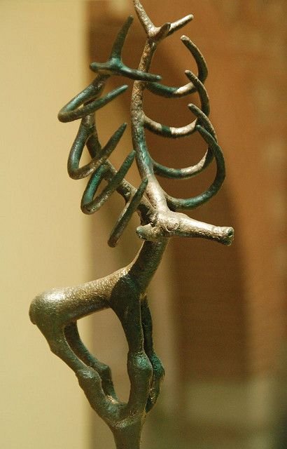 Ancient Anatolian Stag Relief Sculpture