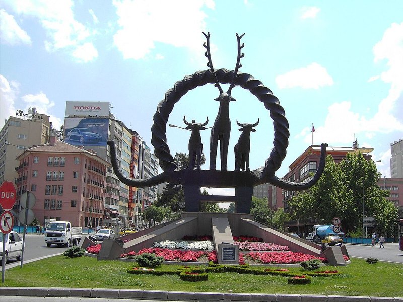 Ancient Anatolian Sun Disk Symbol