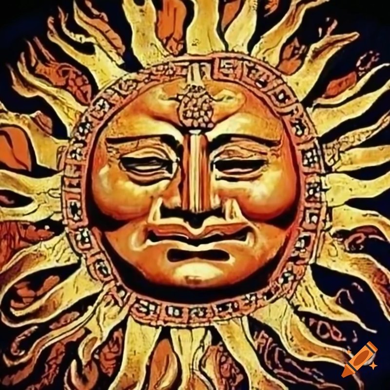 Ancient Anatolian Sun God Relief