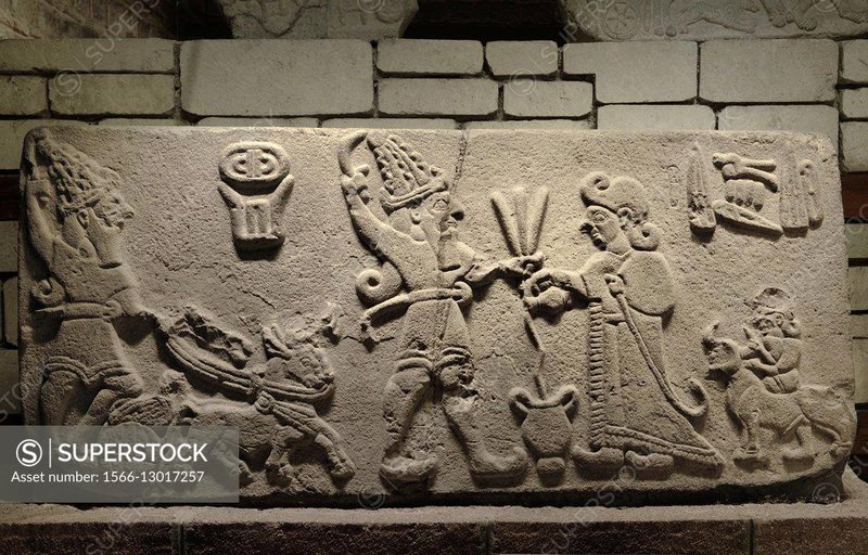 Ancient Anatolian Sun God Relief