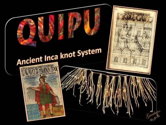 Ancient Andean Quipu Accounting System