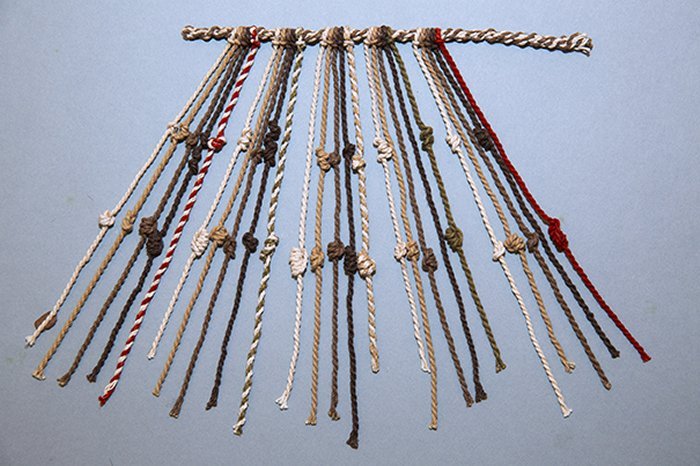 Ancient Andean Quipu Knot System<span class=