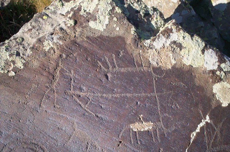 Ancient Armenian Petroglyphs Of Animals
