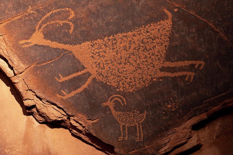 Ancient Armenian Petroglyphs Of Animals