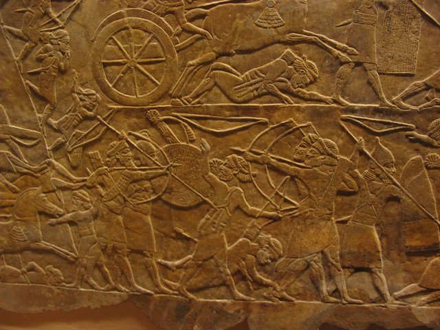 Ancient Assyrian Military Helmets