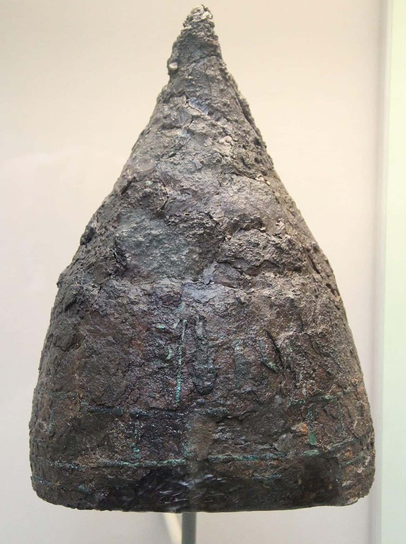 Ancient Assyrian Military Helmets