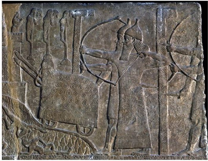 Ancient Assyrian Siege Reliefs
