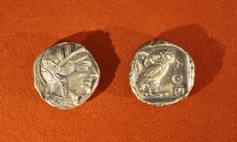 Ancient Athenian Silver Tetradrachms<span class=