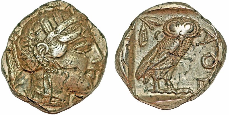 Ancient Athenian Silver Tetradrachms