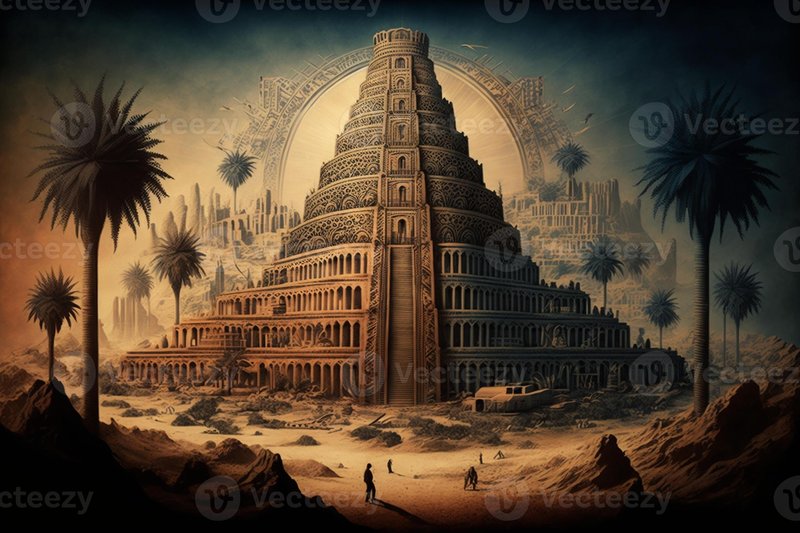 Ancient Babylonian Temple Altar