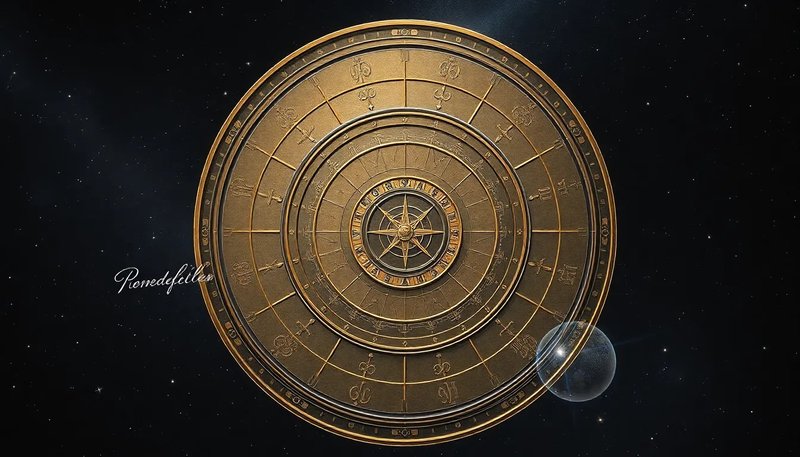 Ancient Babylonian Zodiac Wheel