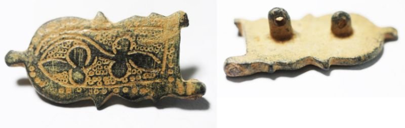 Ancient Bronze Belt Buckles From Scythians