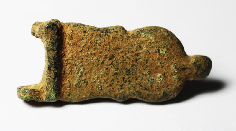Ancient Bronze Belt Buckles From Scythians
