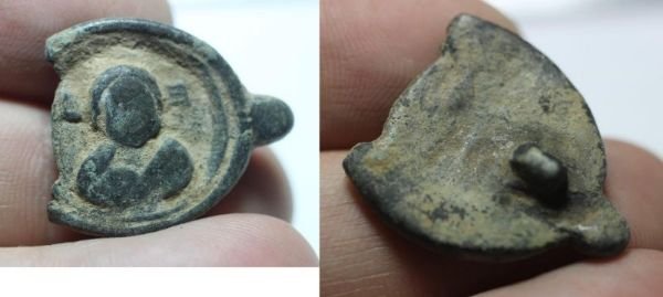 Ancient Bronze Belt Buckles From Scythians