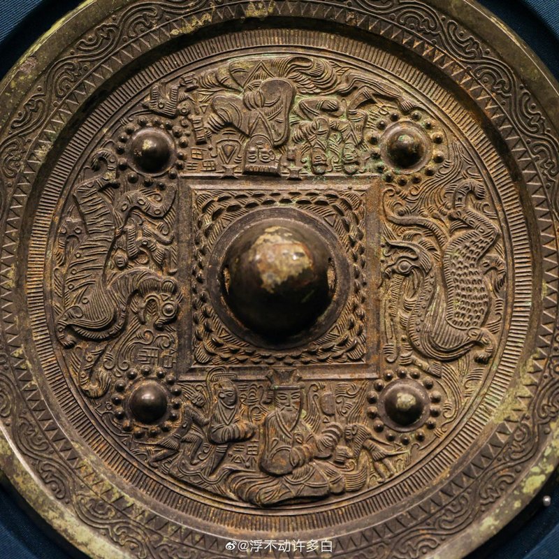 Ancient Bronze Mirrors Of Han China<span class=
