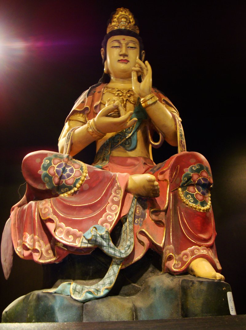 Ancient Buddhist Bodhisattva Statues
