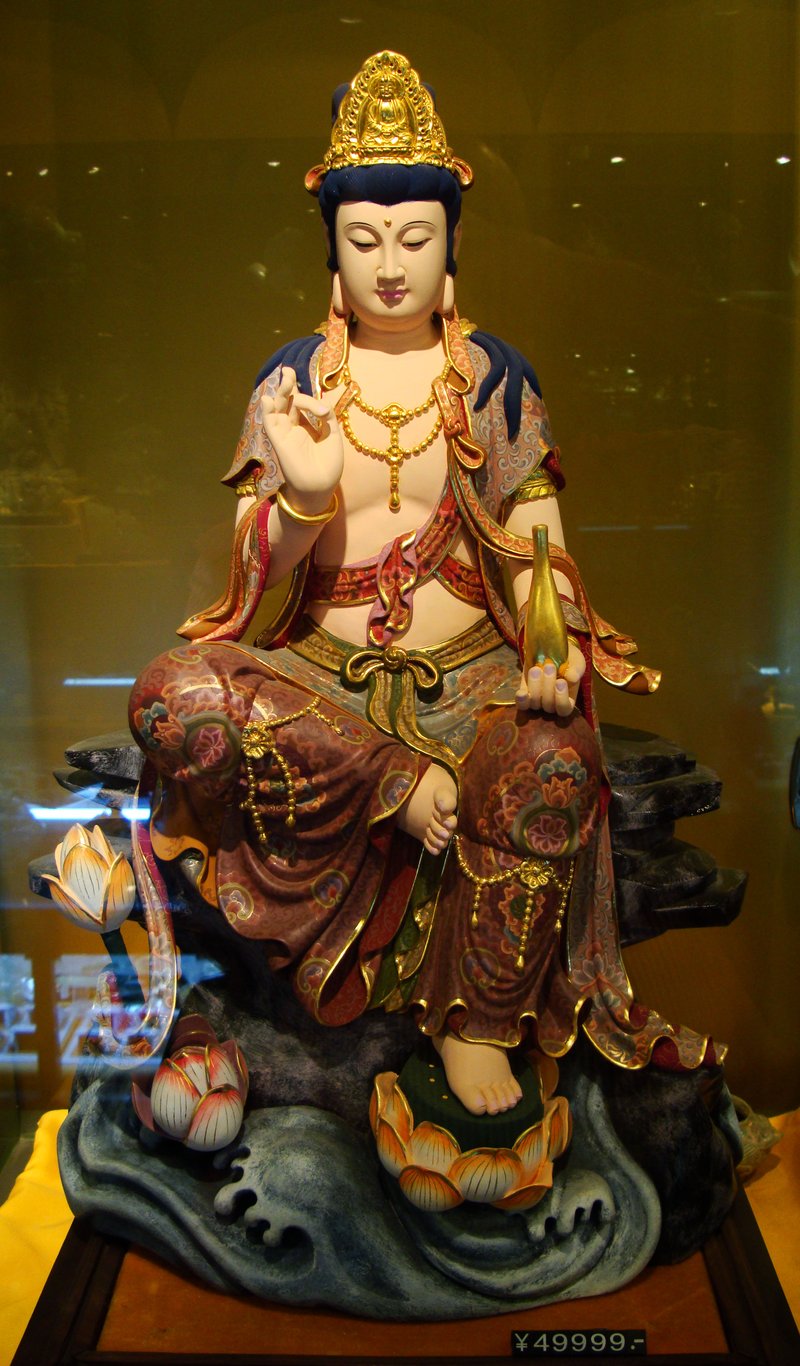 Ancient Buddhist Bodhisattva Statues