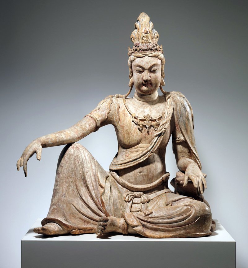 Ancient Buddhist Bodhisattva Statues<span class=