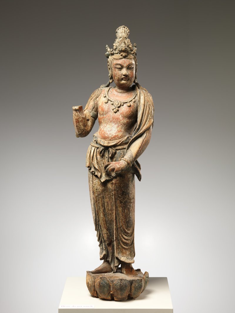 Ancient Buddhist Bodhisattva Statues