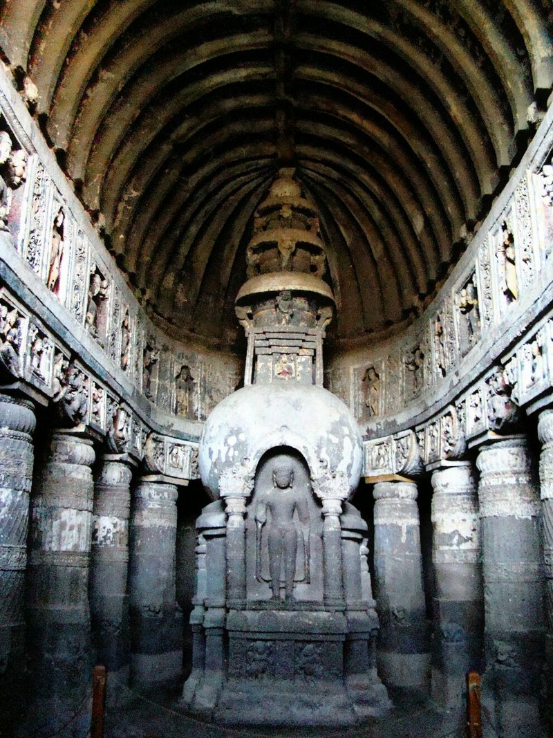 Ancient Buddhist Chaitya Hall
