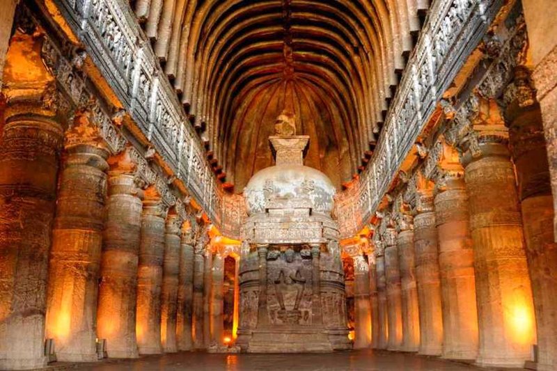 Ancient Buddhist Chaitya Hall