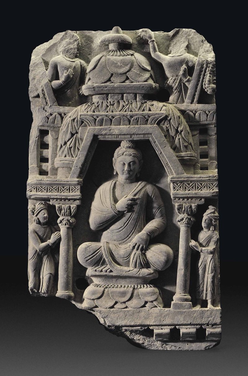 Ancient Buddhist Gandhara Reliefs