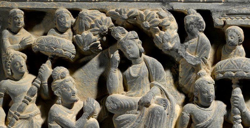 Ancient Buddhist Gandhara Reliefs