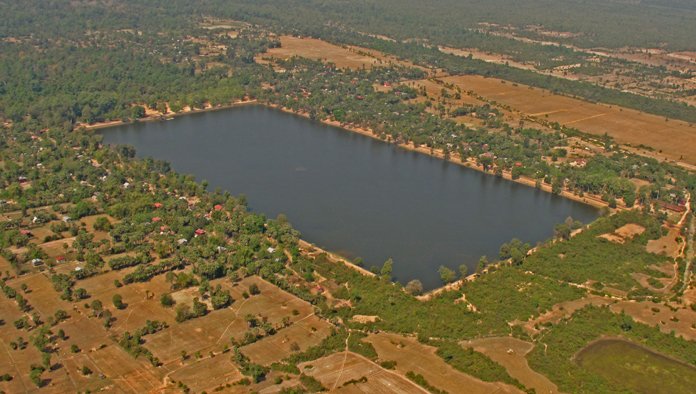 Ancient Cambodian Water Reservoirs (Barays)<span class=