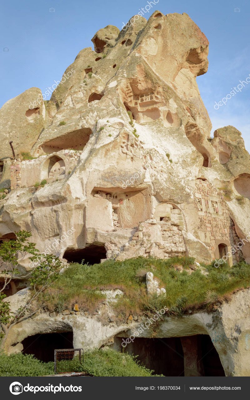Ancient Cave Dwellings In Cappadocia