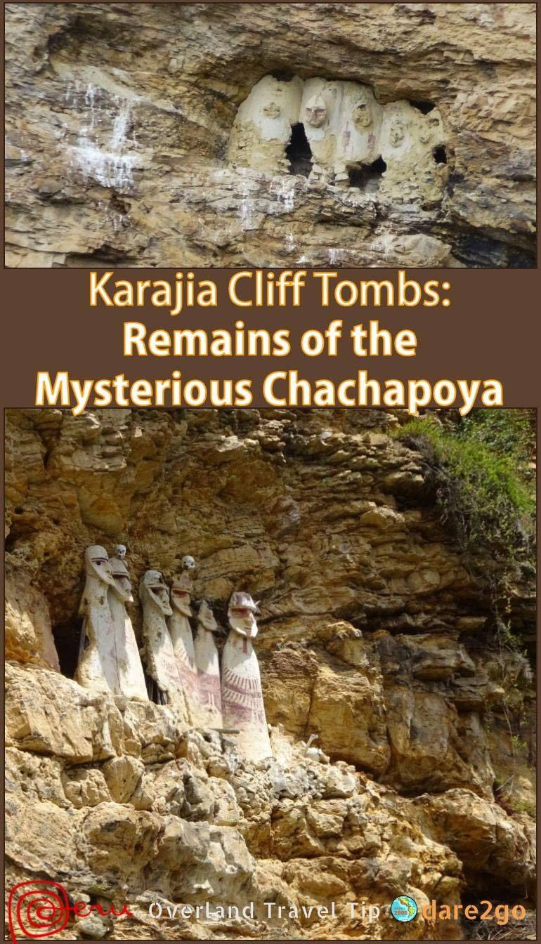 Ancient Chachapoya Cliff Burial Tombs