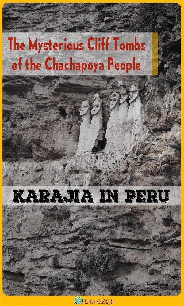 Ancient Chachapoya Cliff Burial Tombs