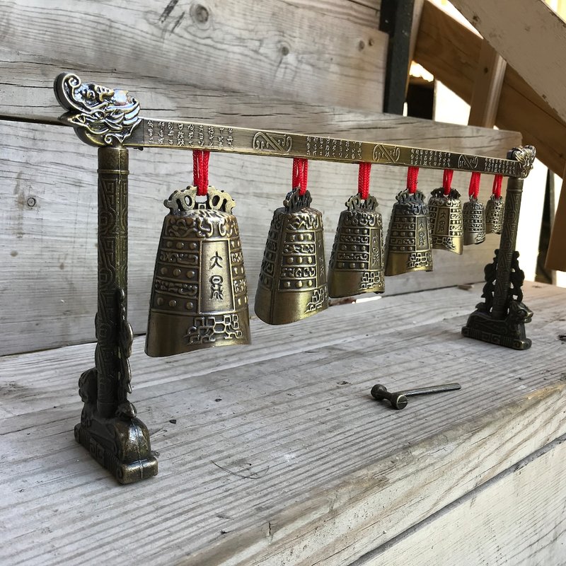 Ancient Chinese Bell Chime Instruments