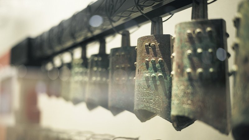 Ancient Chinese Bell Chime Instruments
