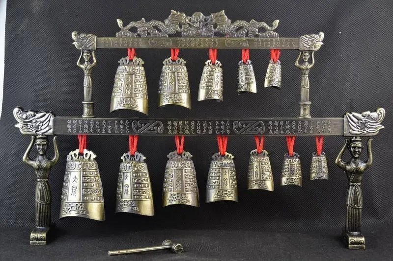 Ancient Chinese Bell Chime Instruments