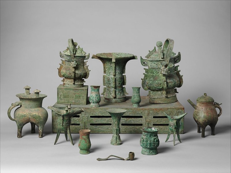 Ancient Chinese Bronze Ritual Vessels