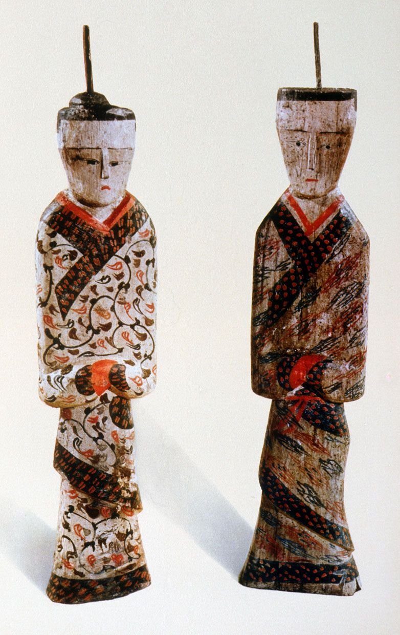Ancient Chinese Han Dynasty Tomb Figurines<span class=