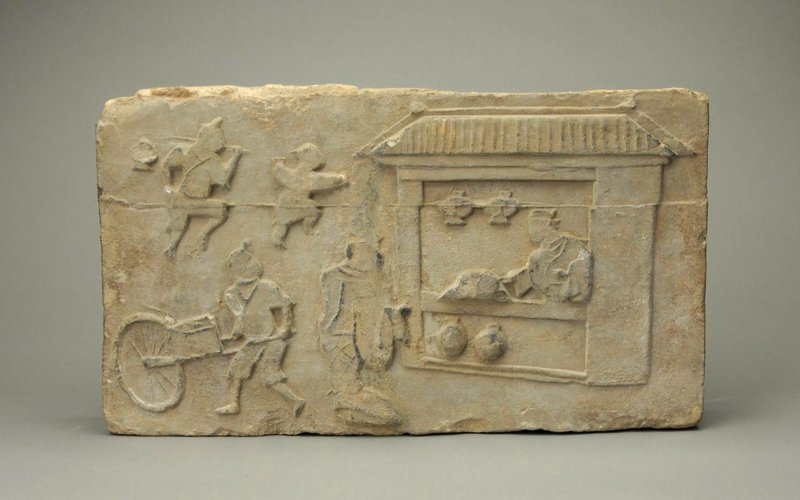Ancient Chinese Han Tomb Bricks