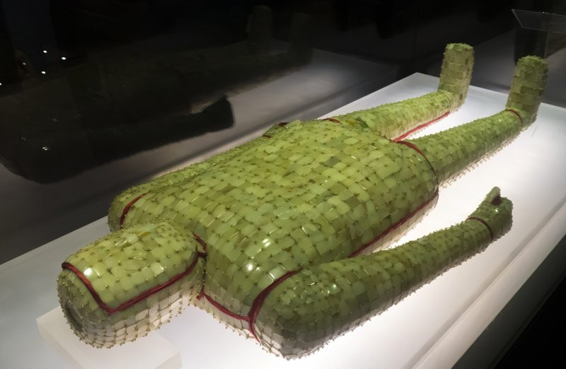 Ancient Chinese Jade Burial Suit<span class=