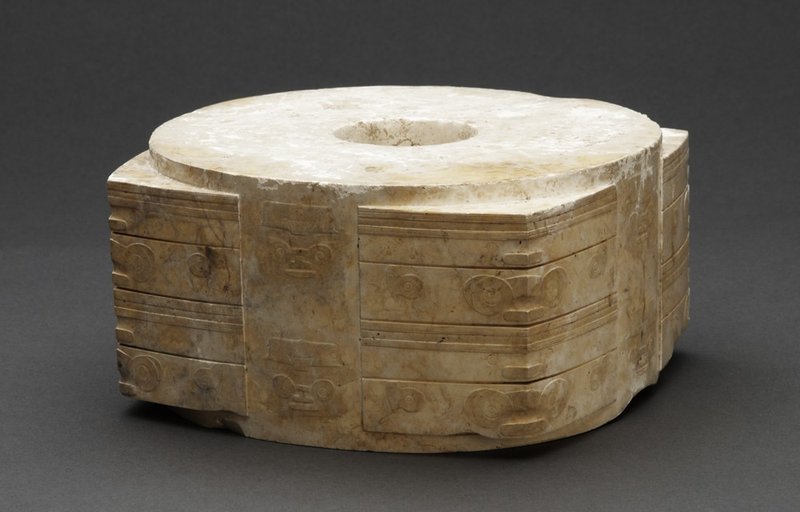 Ancient Chinese Jade Cong Artifacts