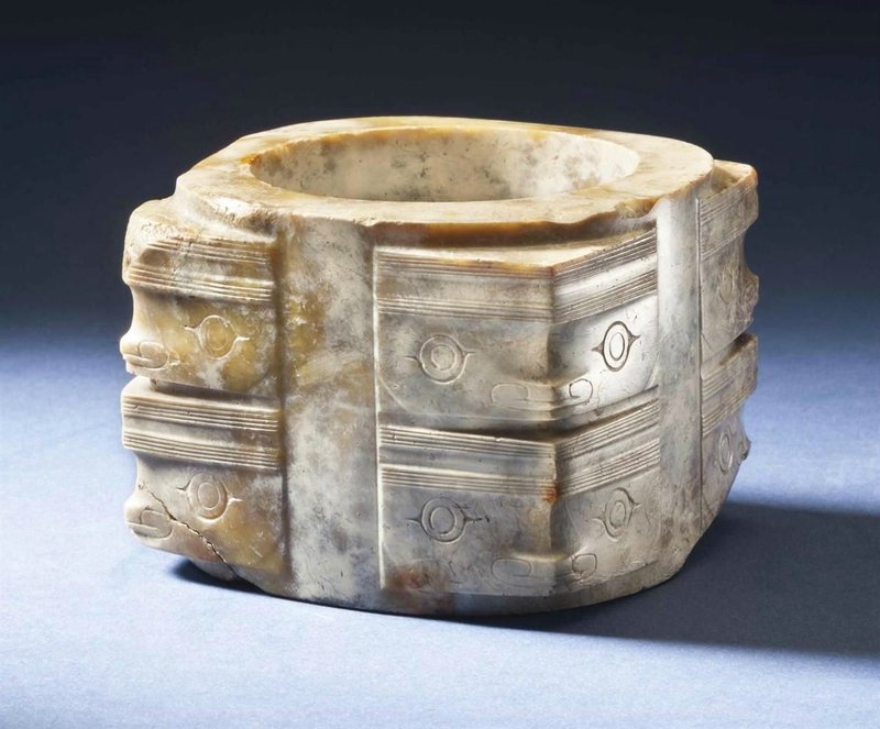 Ancient Chinese Jade Cong Artifacts
