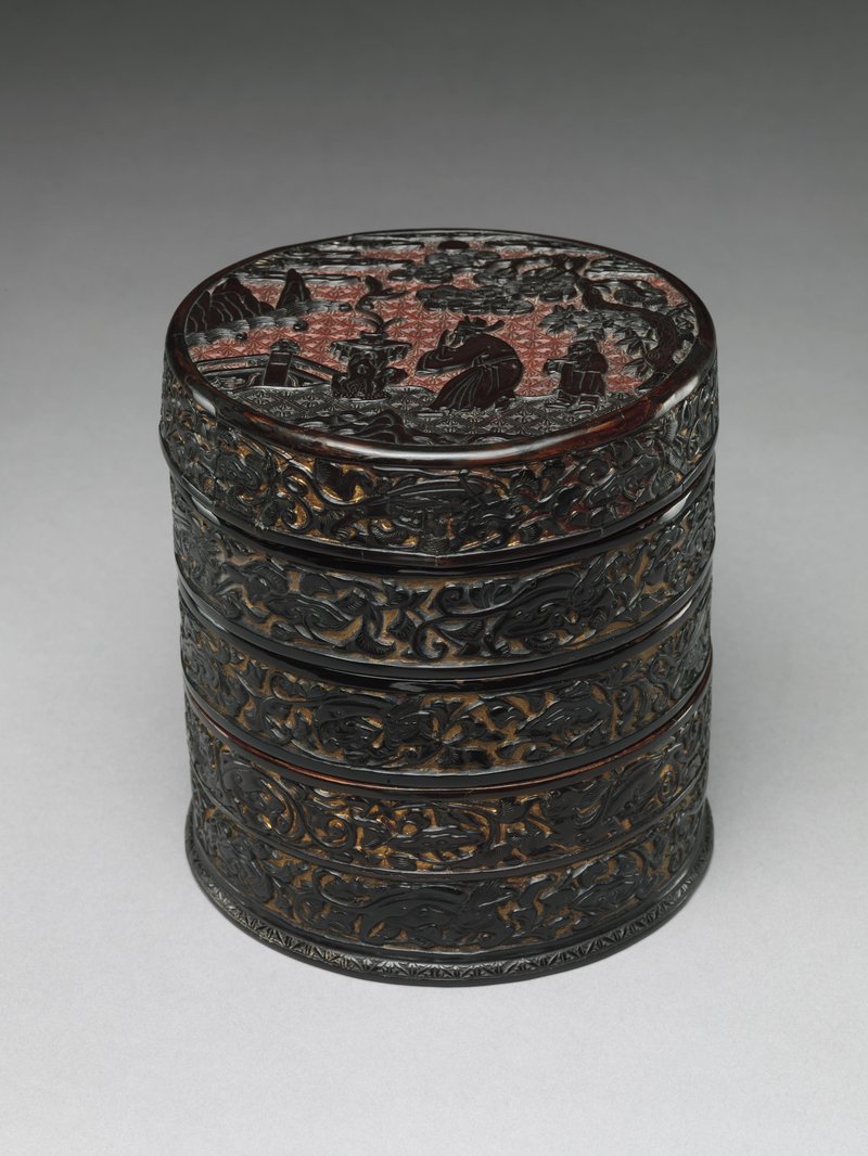 Ancient Chinese Lacquerware Boxes